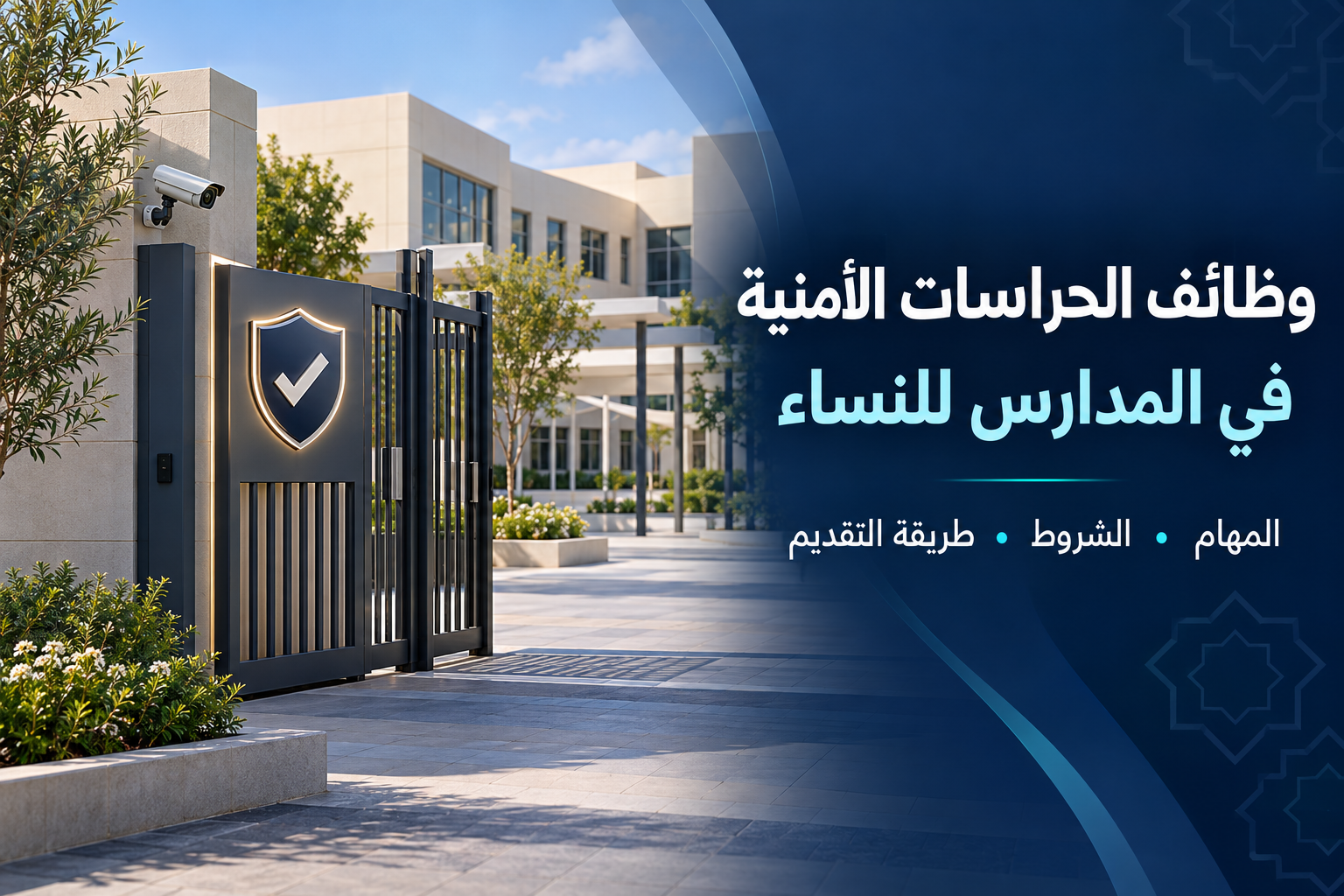الحراسات الأمنية في المدارس